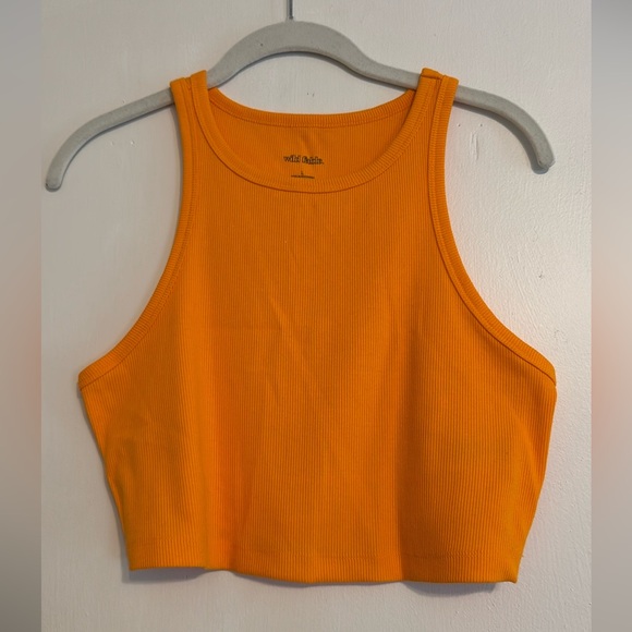 wild fable Tops - Wild Fable Orange Crop Tank Top
